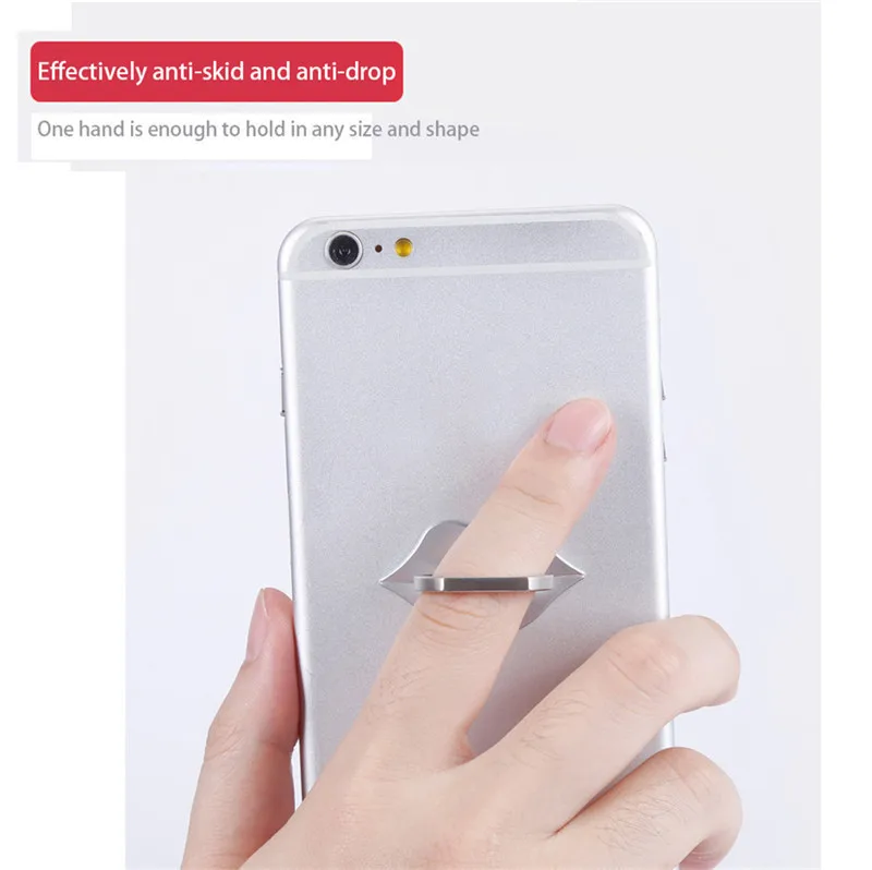 Universal Lip Shaped Cute Phone Holder Finger Ring Phone Stand 360 Degree Rotate for iPhone Samsung Huawei Ring Stand Holder Universal Lip Shaped Cute Phone Holder Finger Ring Phone Stand 360 Degree Rotate for iPhone Samsung Huawei Ring Stand Holder
