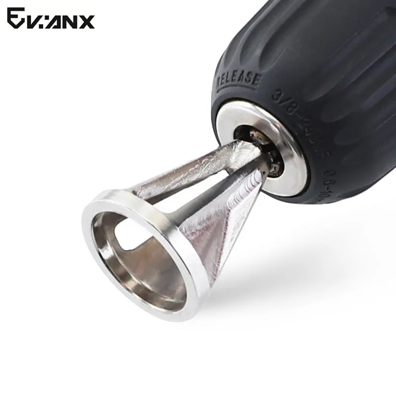 

Deburring External Chamfer Tool Steel Deburring Drill Bit Fit For 4-19mm Bolts Trimming Grinding Remove Burr Repair Tools 1PC