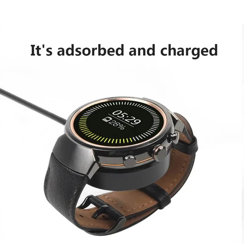 

Charging Dock Cradle Magnetic Fixed Charger Power Supply 1m USB Cable Core Portable Replacement for ASUS Zen Watch 3