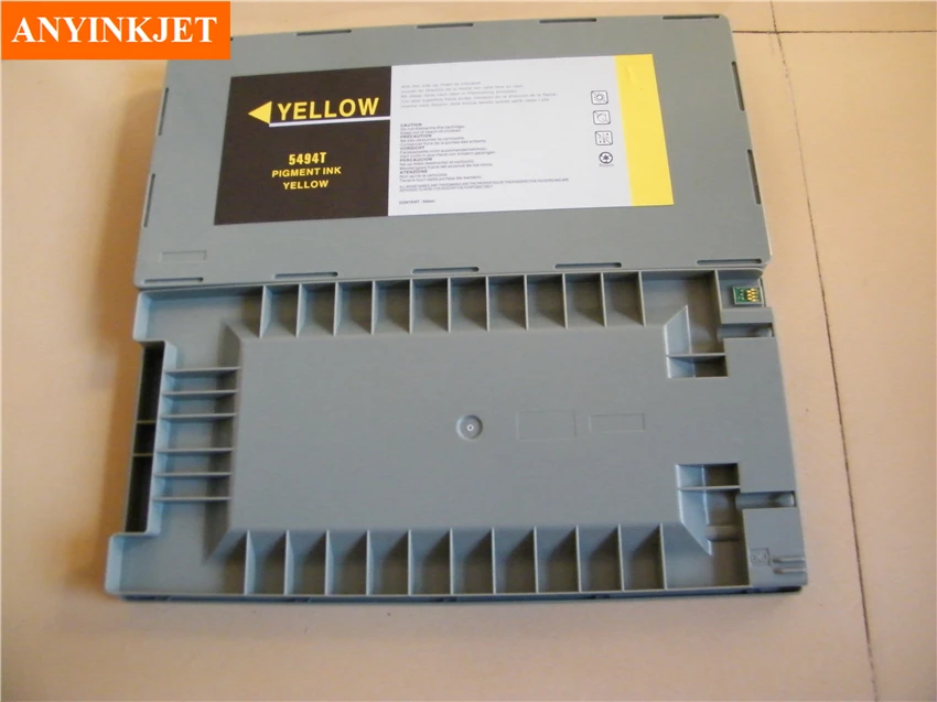 Многоразовый картридж с чипом и сбросом для Ep стилусы pro 10600 (6 картриджей + 1 сброс)