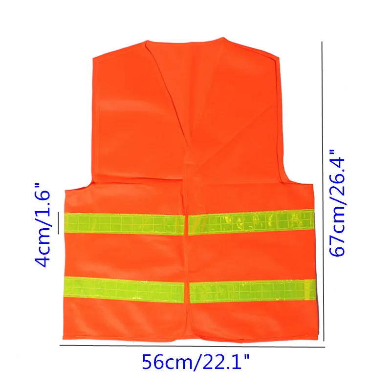 High Visibility Reflective Safety Vests Environmental Sanitation Coat