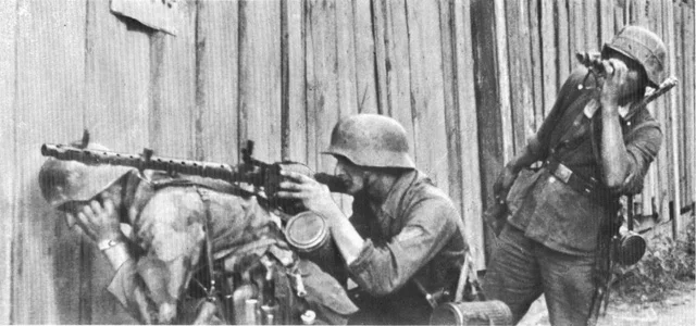 1/35 модельная фигурка из смолы комплект ВОВ немецкая пехота в действии-069 в разобранном неокрашенном топе
