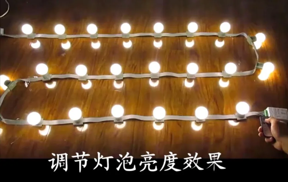 Светодиодная водонепроницаесветодиодный уличная гирлянда с дистанционным