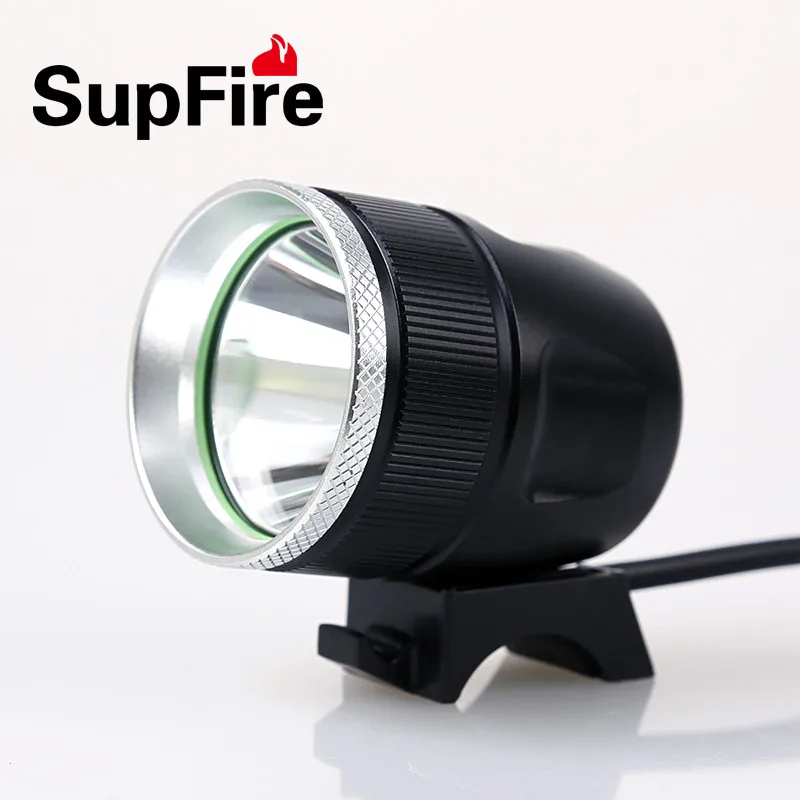 Supfire CREE XML-T6 1100 люмен фары открытый свет Ip67 Водонепроницаемый фар 18650 Батарея Рыбалка Отдых на природе BL01