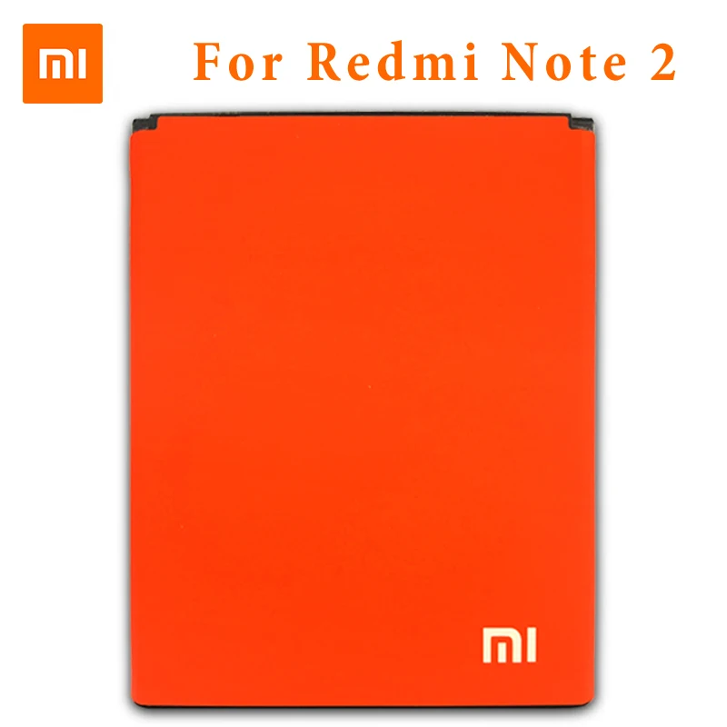 

XiaoMi Original BM45 Replacement Battery For Xiaomi Redmi Note 2 Hongmi Note2 Mobile Phone Batteries 3020mAh With Free Shipping