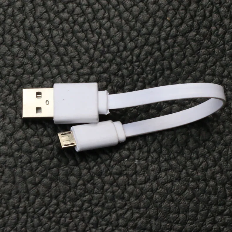 Ausuky см 1 шт. 15 см Универсальный USB кабель для синхронизации данных зарядное устройство для Android открытый путешествия белый-25