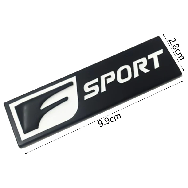 Universal Metal F Sport Logo Emblem Door Decal Badge car 3D Sticker fit for Lexus is 250 350 GS 350 450 NGA car Stickers 