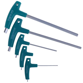 

H2/H2.5/H4/H8/H10 T-Handle Allen Key Ball Tip Hex Hexagon Wrench Repair Tool