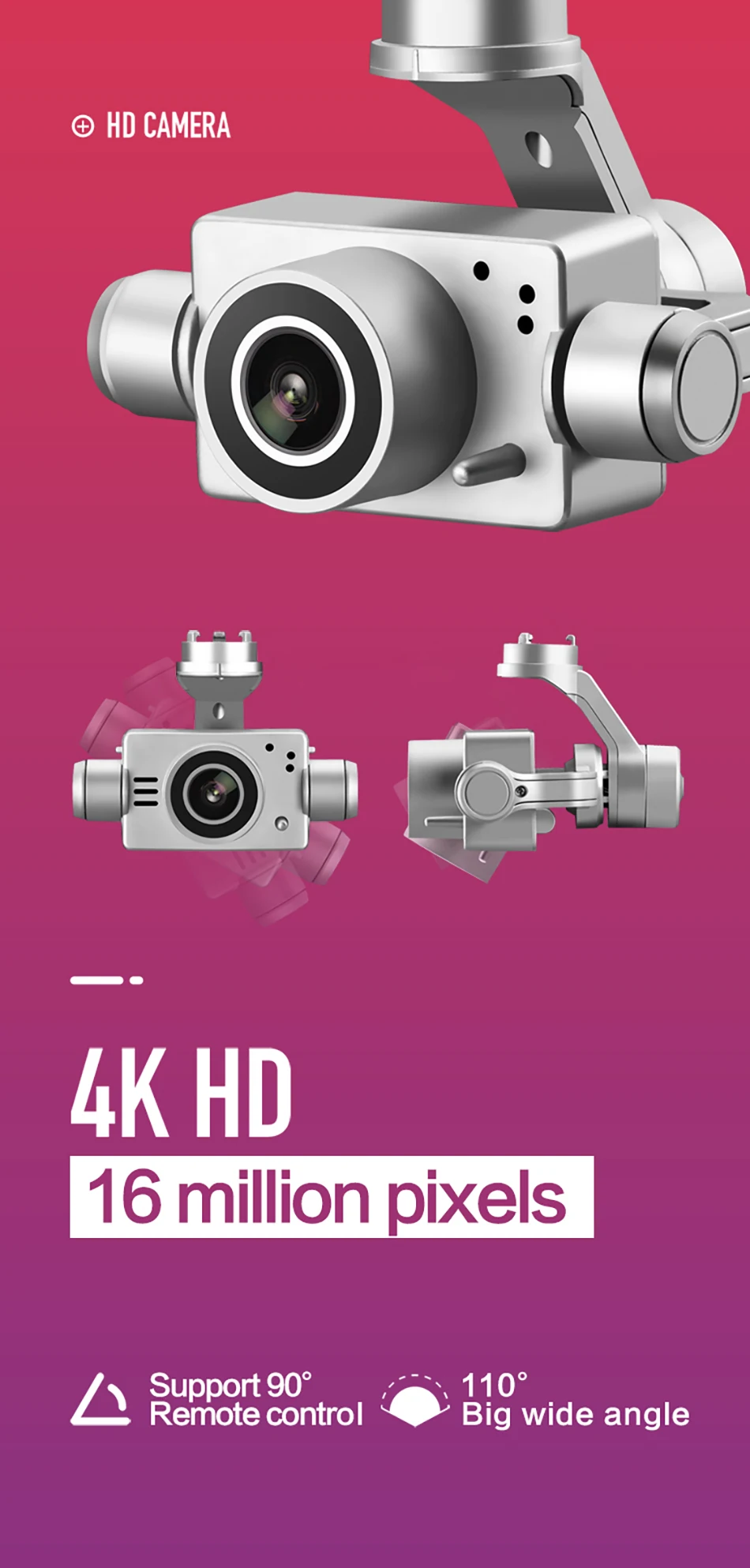 OTPRO Дрон O3 Радиоуправляемый Дрон Квадрокоптер 5G 1080P широкоугольный Wi-Fi FPV HD камера gps положение слежение за циркулированием высота парения X183