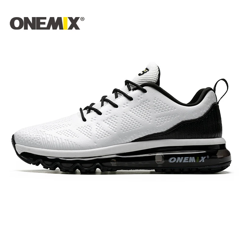 ONEMIX, новинка, Мужская обувь для бега, кожа, бегун спортивный, кроссовки для мужчин, на воздушной подушке, обувь для бега, Мужская Уличная прогулочная обувь для женщин