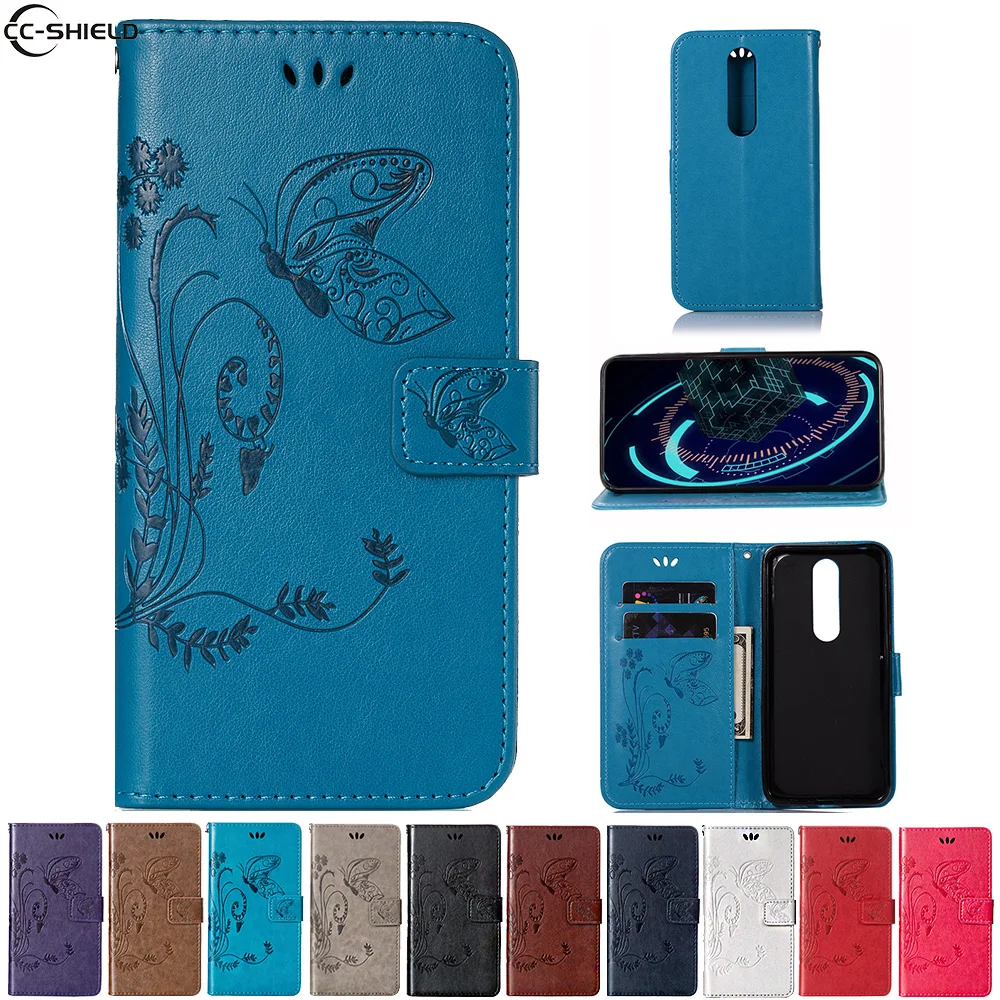 Case for Nokia X5 TA-1112 TA-1120 Leather Flip Cover Wallet 5.1 Plus TA-1109 TA-1105 TA-1108 Mobile Phone Bag | Мобильные телефоны