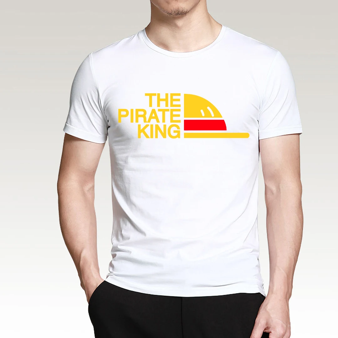 One Piece The Pirate King/модная футболка в стиле хип хоп лето 2020 японская аниме Луффи