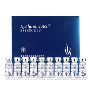 

Facial Care Whitening Moisturizing Acne Pock Skin Repair Hyaluronic Acid Solution 10 pcs