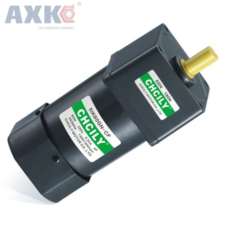 

AXK Induction motor 60W Constant speed motor 5IK60GN 110V/220V/380V 90mm Singal phase