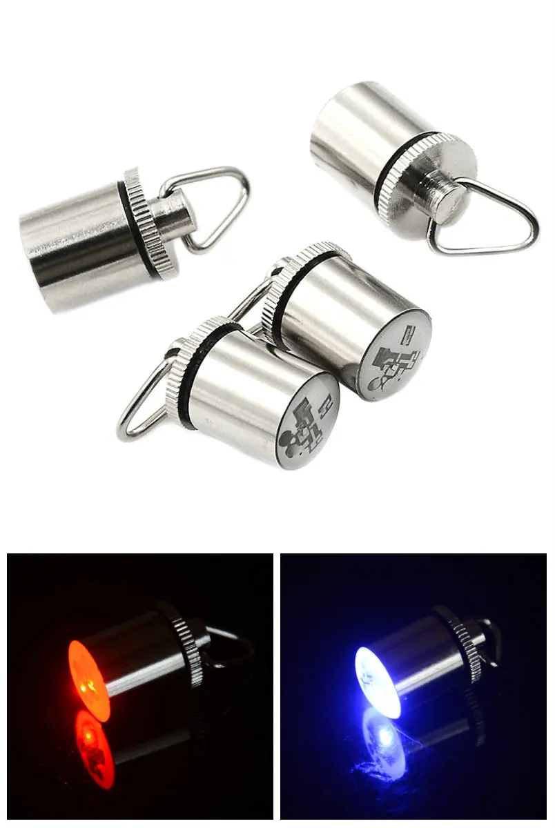 Fishing Bait Light Mini LED Water Activated Deep Drop Flashing Lights