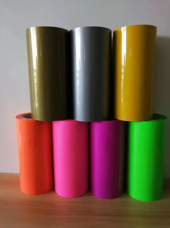 

Free Shipping 1 sheet 10"x40"/25cmx100cm PVC Heat Transfer Vinyl T-shirt Iron On HTV Heat Press Machine Cutting Plotter