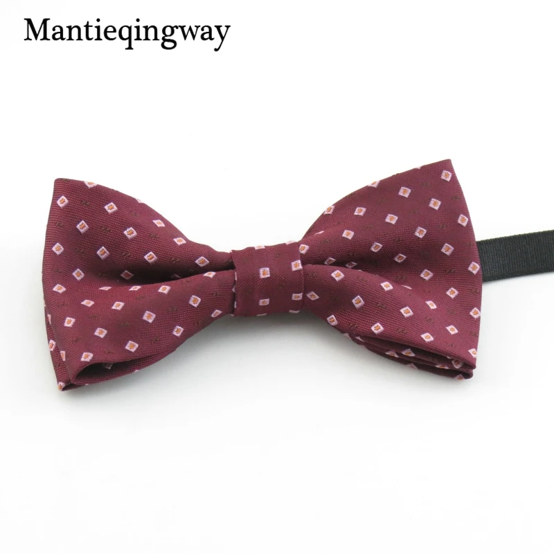 Mantieqingway высокое качество галстук-бабочка для детей Bowties полиэстер бабочкой для Обувь для мальчиков Детские вечерние Gravata тонкий дети