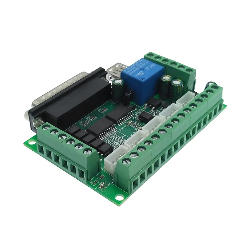 Плата драйвера с ЧПУ USB MACH3 100 кГц коммутационная плата 5 осевой интерфейс драйвер