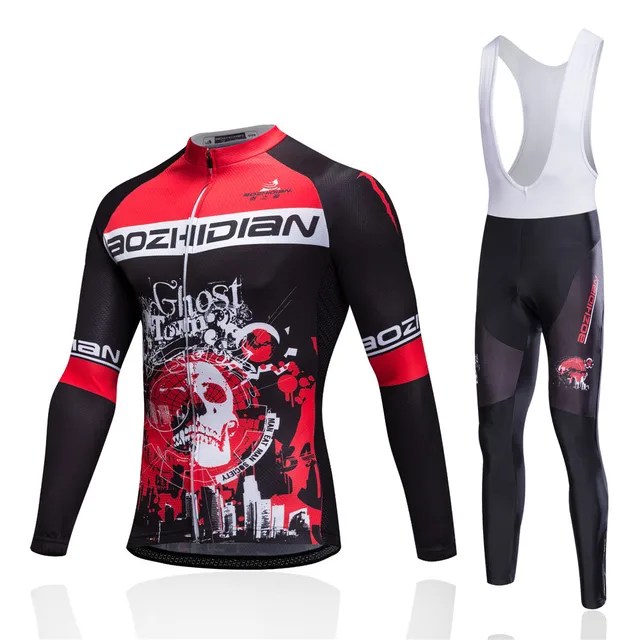 Buy 2017 New Maillot Cycling Clothing Skull MTB