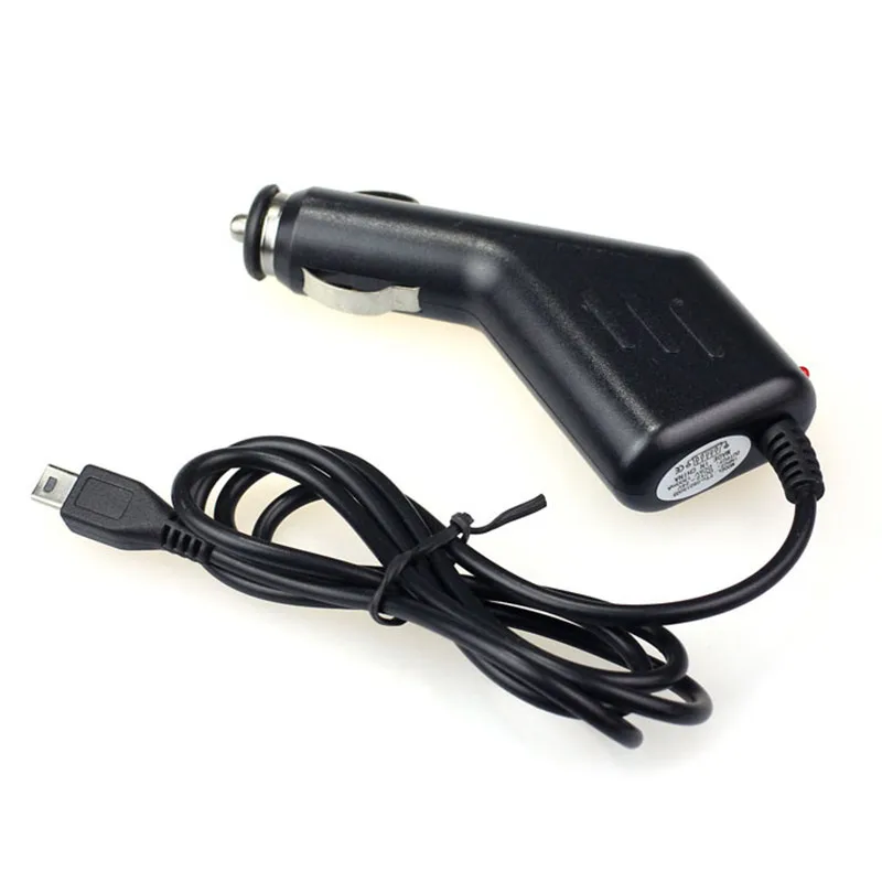 

Universal Car mini USB Charger Power Adapter For Garmin Nuvi GPS Black
