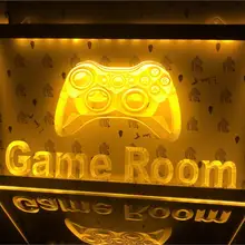 J984-игровая консоль светодиодный световой знак