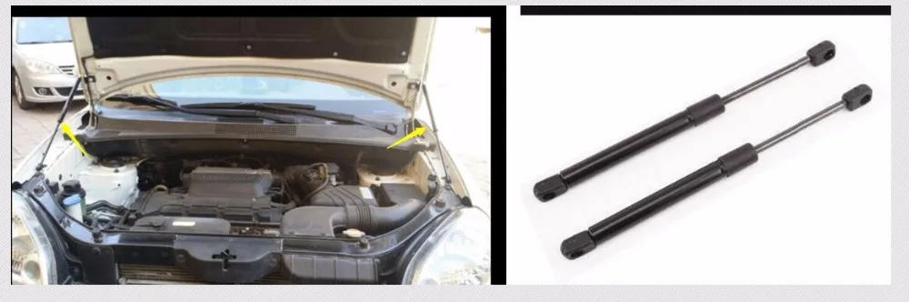 

2pcs Rear Glass Auto Gas Spring Struts Lift Supports Rods for Hyundai Tucson 2005 2006 2007 2008 2009
