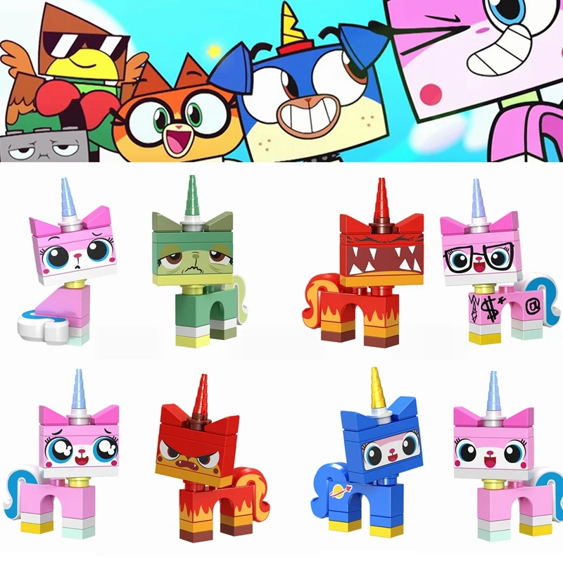 

Legoing Princess Series Cartoon Anime Unikitty Stitch Unicorn Legoing Friends Building Blocks Toy for Children Legoings Friends