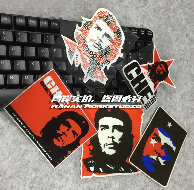 Креативные наклейки для мотокросса мотоцикла шлема кубинского героя|car sticker|military