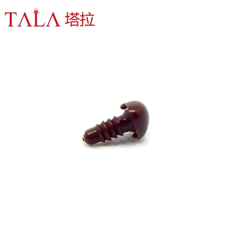 Triangle Brown Safety Noses For Toy 4.5mm/6mm/7mm/8mm/9mm/10mm/12mm/15mm/18mm plush doll accessories doll accessories