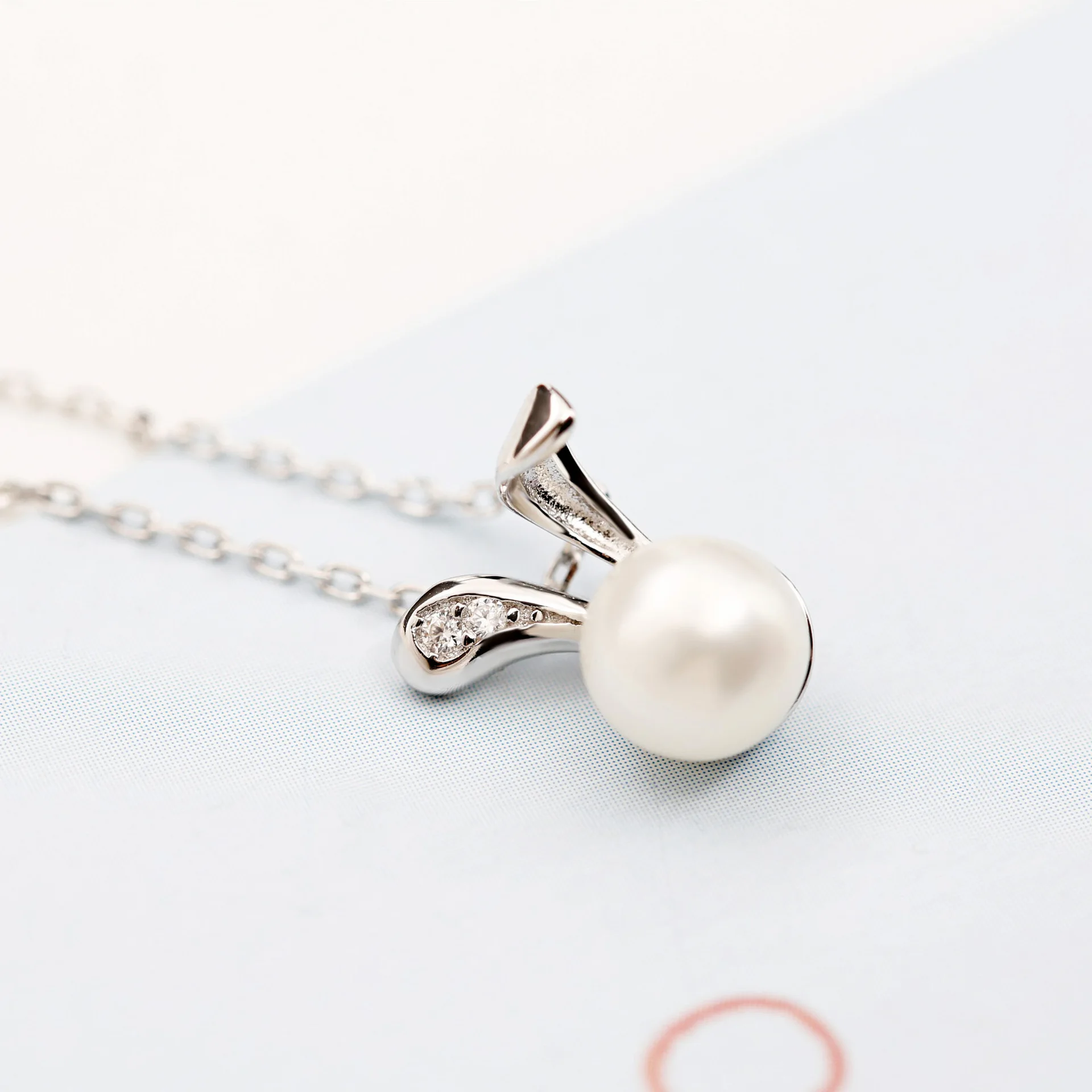 rabbit women 100% 925 Sterling silver nacklace Jewellery Clavicle chain pendant charms