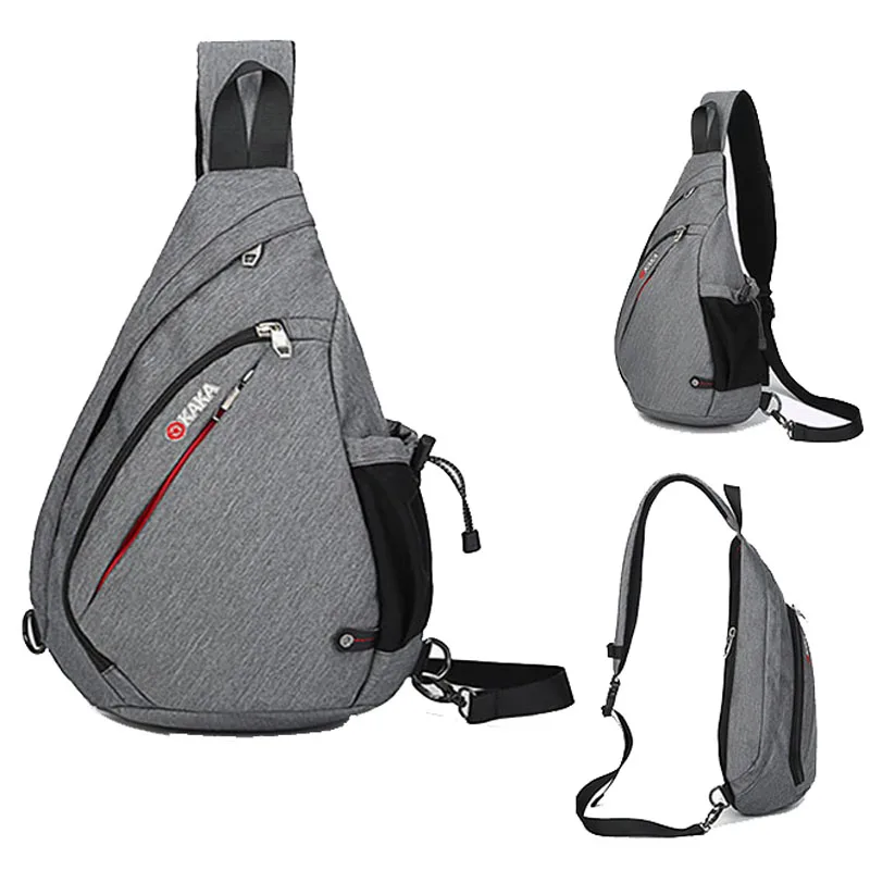 

Fanny Pack Unisex Multifunctional oxford Leather Waist Pack Women Mini Shoulder Bags Men Chest Bags with Chain Mobile Phone Bag