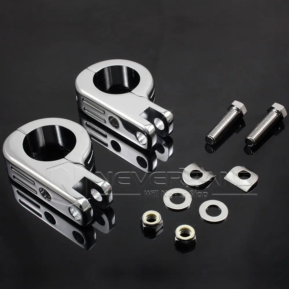 Buy Neverland 1 1/2 1.5" Engine Guard Footpeg Clamps