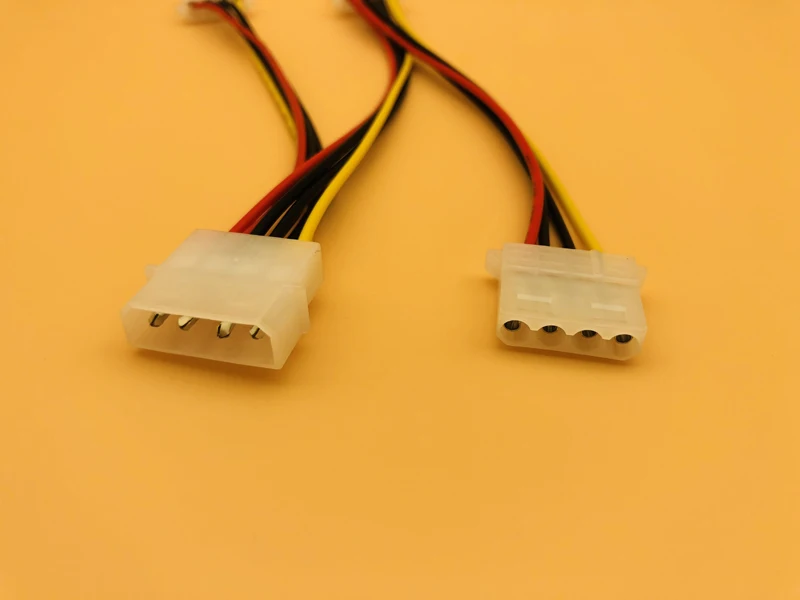 Новый 4Pin кабель питания один Molex папа на 3 порта IDE Женский блок сплиттер адаптер