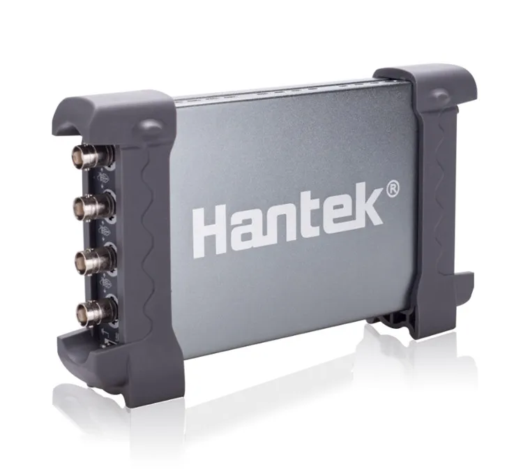 Цифровой Осциллограф портативный осциллограф Hantek 6204BD 200 МГц 4 канала Osciloscopio USB PC с генератором сигнала 25 МГц