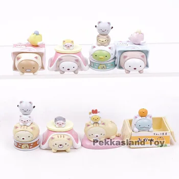 

San-x Sumikko Gurashi Cartoon Kawaii Animals Mini PVC Figures Toys Dolls 8pcs/set