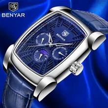 BENYAR Men's Watches Quartz Wristwatch Mens Watches Top Luxury Brand Watch Men Business Watch Men Waterproof Relogio Masculino BENYAR Men's Watches Quartz Wristwatch Mens Watches Top Luxury Brand Watch Men Business Watch Men Waterproof Relogio Masculino