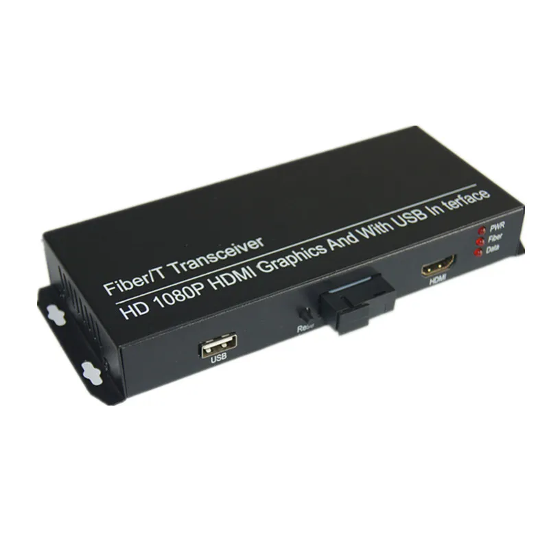 Высокое качество HD 1080P HDMI удлинитель оптические медиа конвертеры с 2 KVM USB2.0 сигнал