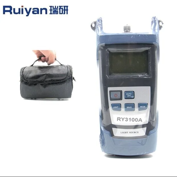 

RY3100 1310/1550nm Optico Fuente de luz Handheld Optical Light Source Fiber Optic Tool