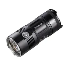 Nitecore TM06 Lightest Flashlight 4* Cree Xml2 U2 Led 3800 Lumens 334M Distance Powerful Glare Torch By 4* 18650 Li-ion Battery