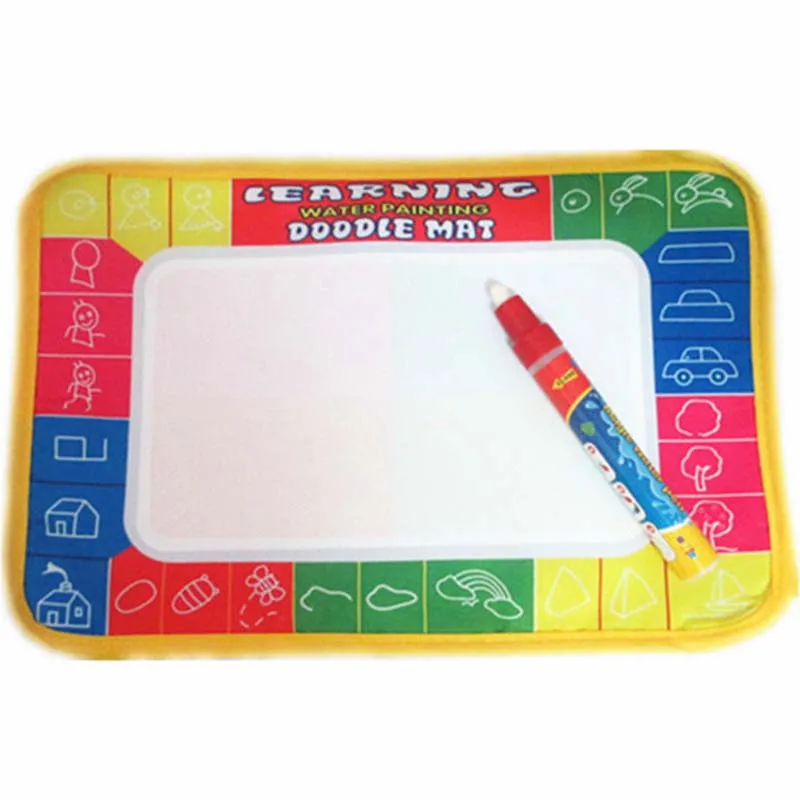 

29cm*19cm Mini Water Drawing Mat with 1 Water Pen Learning Education Children's Educational Drawing Toys Water Color Painting