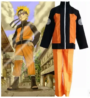

Adult Halloween costumes Uzumaki Naruto cosplay costume for men anime clothes jacket suits