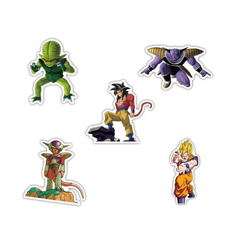 36 шт./лот аниме драконий жемчуг наклейки Супер Saiyan Goku для автомобиля ноутбука