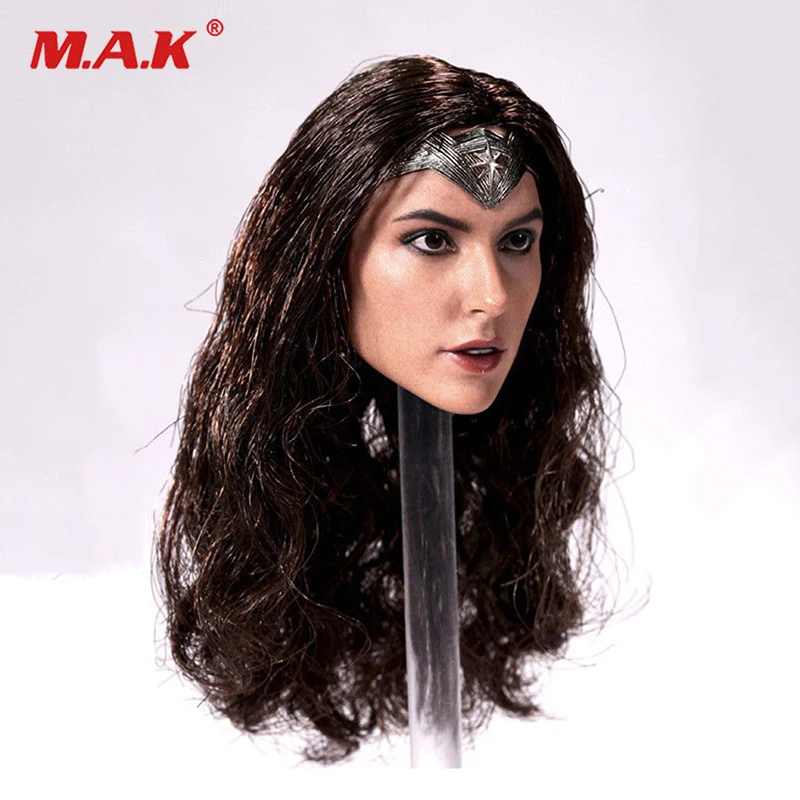 

1/6 Scale Gal Gadot Model Wonder Woman Head Sculpt F 12'' TBLeague Figure CN