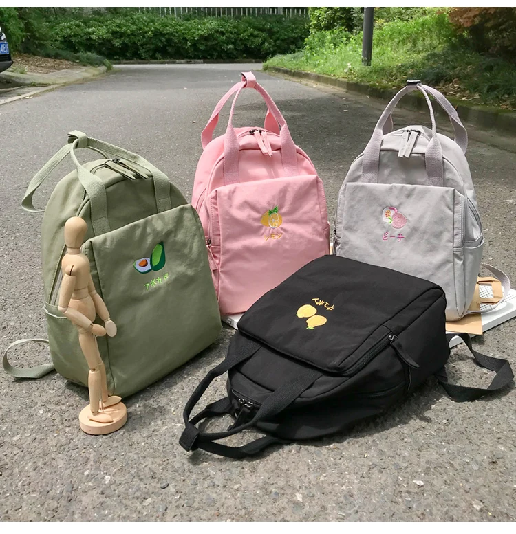 Рюкзак в консервативном стиле, женские милые рюкзаки с вышивкой, школьные сумки для девочек-подростков, Mochilas Feminina, рюкзак Mochilas Mujer
