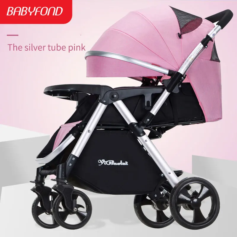 

four wheels light travel system bebe car Portable Baby Bi-directional Baby stroller newborn use yibaolai brand baby stroller