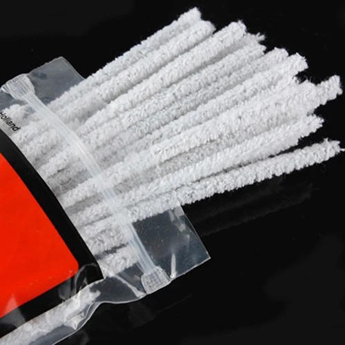 50 шт. белый интенсивный хлопок трубы Очистители курения/табака инструмент для чистки трубки