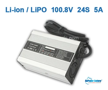 

SuPower Li-ion LiPo 24S 86.4V 88.8V 100.V 5A Lithium Li-Poly universal Wall Socket Battery Charger auto-stop AC DC Power Supply