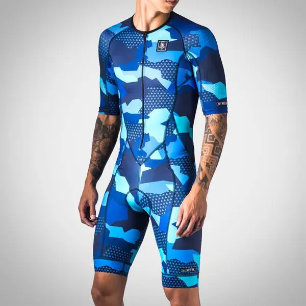 Wattie ink одежда на заказ комплект для велосипеда желтый черный велокостюм triatlon ropa ciclismo кожаный костюм speedsuit комбинезон США - Цвет: triathlon