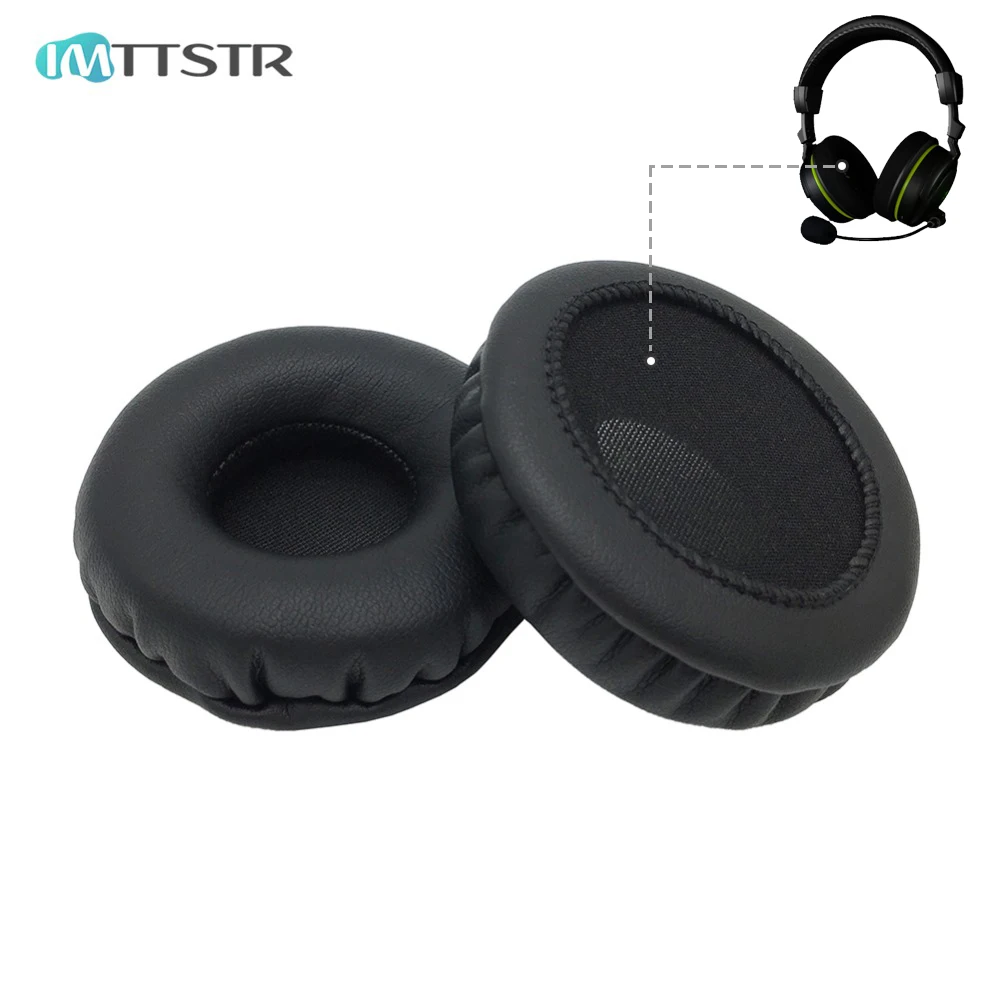 IMTTSTR 1 Pair of Ear Pads earpads earmuff cover Cushion Replacement Cups for Turtle Beach Ear Force X42 X 42 Sleeve