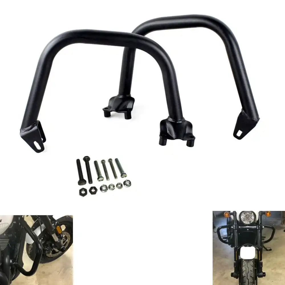 Black Motorcycle Mustache Engine Guard Highway Crash Bar For Harley 500 750 Xg500 Xg750 2015 2016 2017 2018 2019 Bumpers Chassis Aliexpress